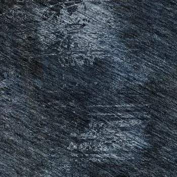 3' X 5' Blue Black And Gray Abstract Washable Area Rug With UV Protection