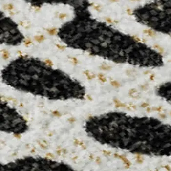 9' X 12' Beige And Ivory Diamond Washable Area Rug With UV Protection