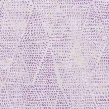 3' X 5' Purple And Ivory Diamond Washable Area Rug With UV Protection