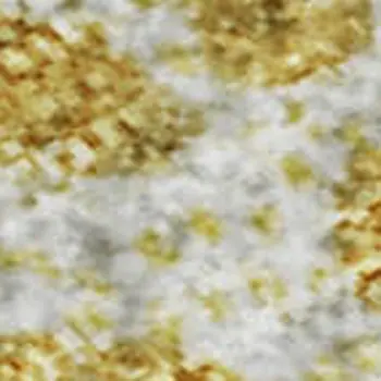 5' X 8' Wheat And Ivory Diamond Washable Area Rug With UV Protection