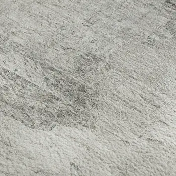 5' X 8' Silver And Gray Abstract Washable Area Rug With UV Protection