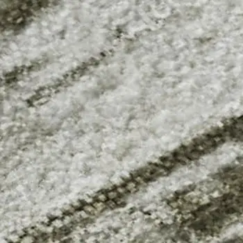 3' X 5' Taupe And Ivory Abstract Washable Area Rug With UV Protection