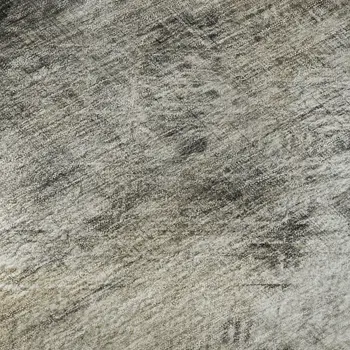 9' X 12' Beige Gray And Ivory Abstract Washable Area Rug With UV Protection