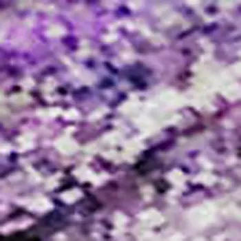 10' X 14' Purple And Gray Striped Washable Area Rug With UV Protection