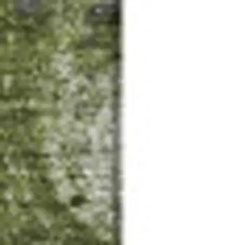 9' X 12' Green Gray And Ivory Abstract Washable Area Rug With UV Protection