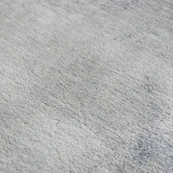 3' X 5' Blue And Ivory Abstract Washable Area Rug With UV Protection