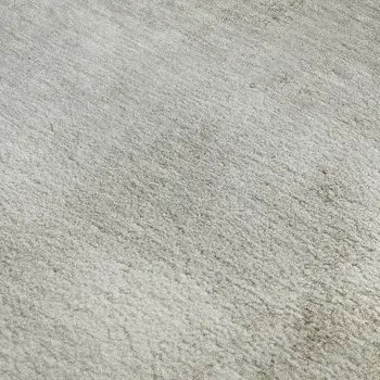 9' X 12' Taupe And Ivory Abstract Washable Area Rug With UV Protection