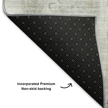 9' X 12' Taupe Gray And Ivory Abstract Washable Area Rug With UV Protection