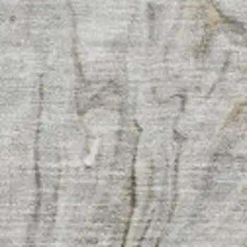 3' X 5' Taupe Gray And Ivory Abstract Washable Area Rug With UV Protection