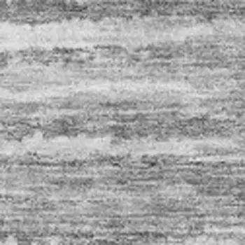 8' X 10' Silver And Gray Striped Washable Area Rug With UV Protection
