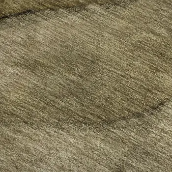 5' X 8' Brown Ivory And Beige Abstract Washable Area Rug With UV Protection