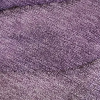 3' X 5' Purple And Ivory Abstract Washable Area Rug With UV Protection