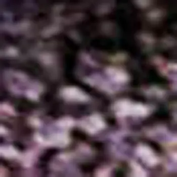 5' X 8' Purple And Ivory Abstract Washable Area Rug With UV Protection