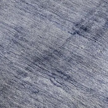 3' X 5' Navy Blue And Ivory Abstract Washable Area Rug With UV Protection