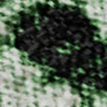 5' X 8' Emerald And Ivory Moroccan Washable Area Rug With UV Protection