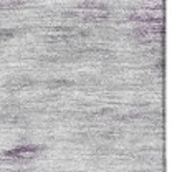 10' X 14' Purple Gold And Ivory Abstract Washable Area Rug With UV Protection