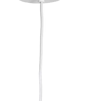 White Hemp Ceiling Light With White Shades
