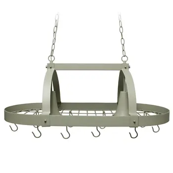 Slate Gray Kitchen Island Metal Ceiling Light