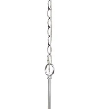 Silver Sphere Iron Ceiling Light With Clear Shades