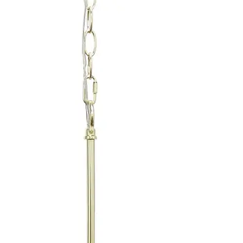 Gold Sphere Iron Ceiling Light With Clear Shades