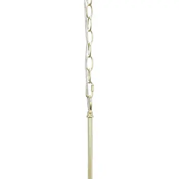 Gold Sphere Iron Ceiling Light With Clear Shades