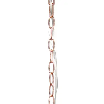 Rose Gold Sphere Iron Ceiling Light With Clear Shades