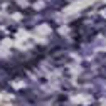 9' X 12' Purple Mint Green And Beige Southwestern Washable Area Rug With UV Protection
