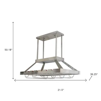 Nickel Kitchen Island Iron LED Edison Bulb Flush Ceiling Light