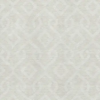 8' X 10' Ivory And Beige Geometric Washable Area Rug With UV Protection