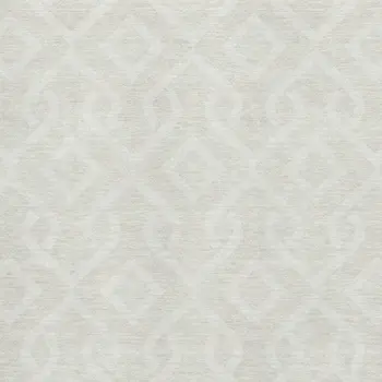 9' X 12' Ivory And Beige Geometric Washable Area Rug With UV Protection