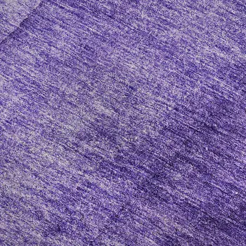 5' X 8' Purple And Ivory Ombre Washable Area Rug With UV Protection