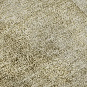 10' X 14' Taupe And Beige Ombre Washable Area Rug With UV Protection