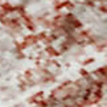 3' X 5' Blush And Ivory Abstract Washable Area Rug With UV Protection