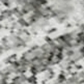 5' X 8' Gray And Ivory Abstract Washable Area Rug With UV Protection