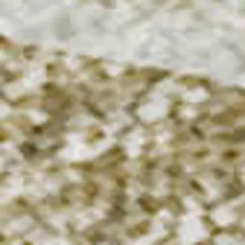 8' X 10' Beige And Ivory Chevron Washable Area Rug With UV Protection