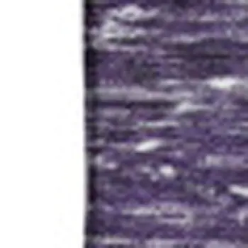 10' X 14' Purple And Ivory Patchwork Washable Area Rug With UV Protection