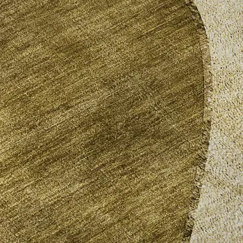 10' X 14' Brown And Beige Abstract Washable Area Rug With UV Protection