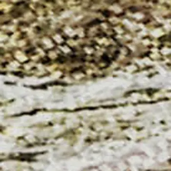 10' X 14' Brown And Ivory Abstract Washable Area Rug With UV Protection