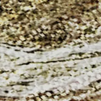 10' X 14' Brown And Ivory Abstract Washable Area Rug With UV Protection