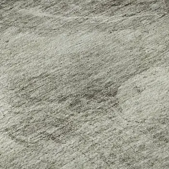 9' X 12' Taupe And Ivory Abstract Washable Area Rug With UV Protection