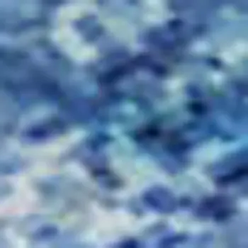 3' X 5' Blue Purple And Ivory Abstract Washable Area Rug With UV Protection