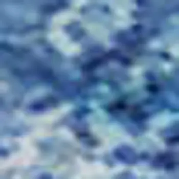 9' X 12' Blue Purple And Ivory Abstract Washable Area Rug With UV Protection