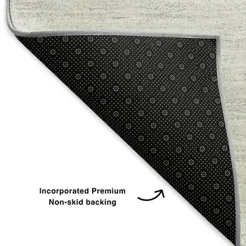 10' X 14' Black And Ivory Abstract Washable Area Rug With UV Protection