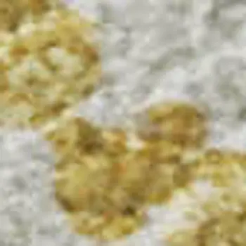 9' X 12' Gold And Ivory Abstract Washable Area Rug With UV Protection