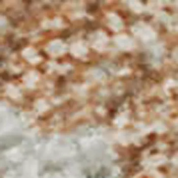 10' X 14' Salmon And Ivory Abstract Washable Area Rug With UV Protection
