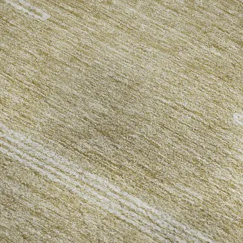 9' X 12' Beige And Ivory Abstract Washable Area Rug With UV Protection