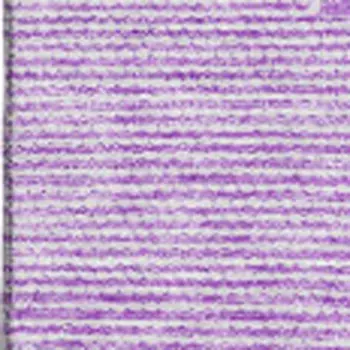 10' X 14' Lavender And Ivory Abstract Washable Area Rug With UV Protection