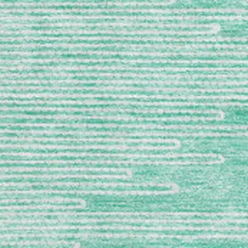 9' X 12' Teal And Ivory Abstract Washable Area Rug With UV Protection