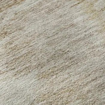 10' X 14' Brown Ivory And Gray Woodland Lodge Washable Area Rug With UV Protection