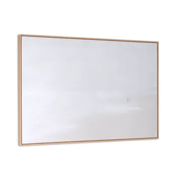 Prelude And Hand Painted Canvas Hand Painted Brown Floater Frame Wall Art